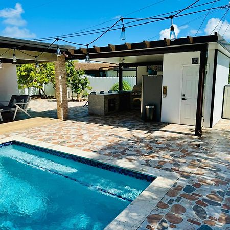 Heated Pool Hot Tub Miami Villa Ngoại thất bức ảnh