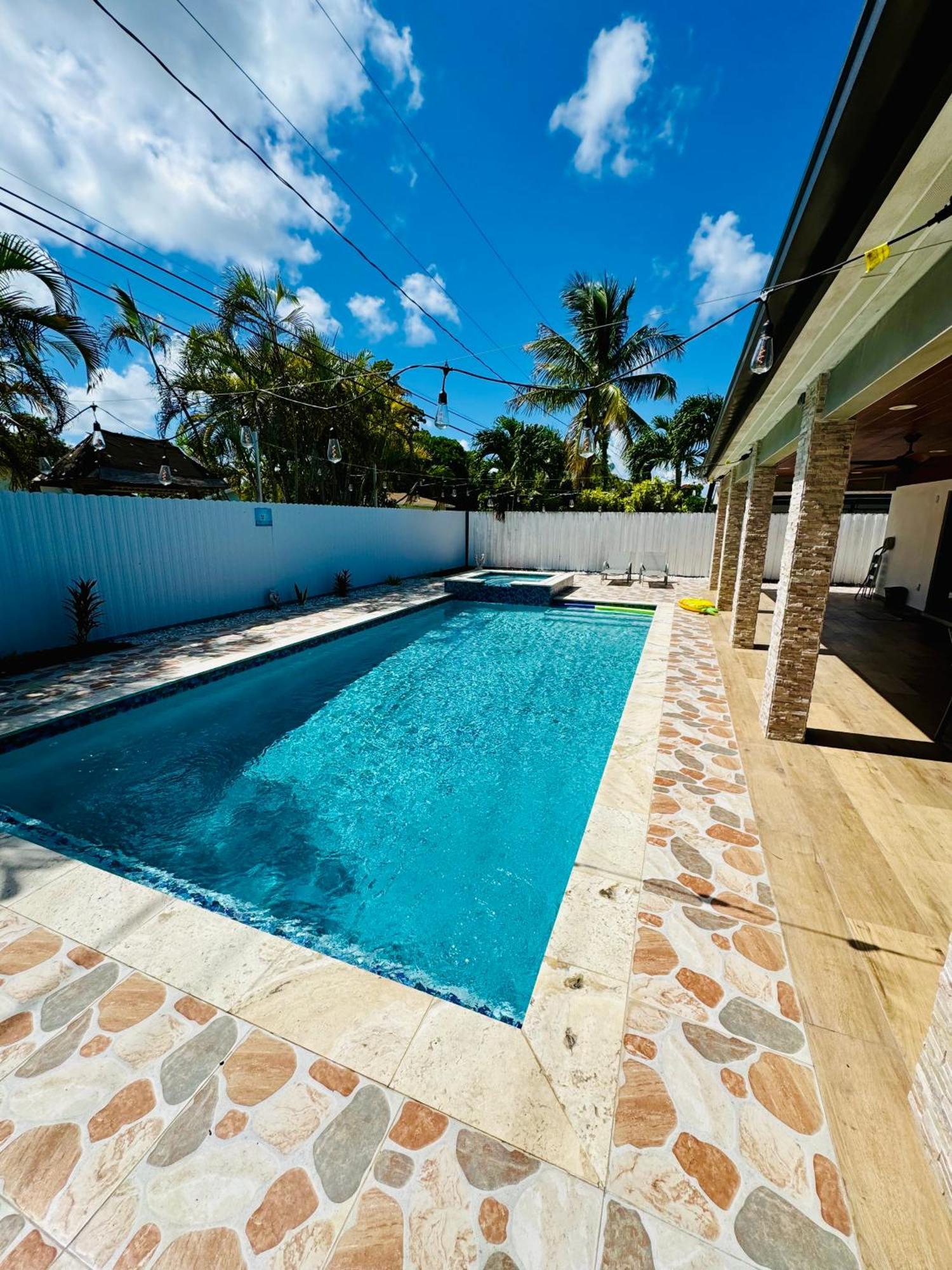 Heated Pool Hot Tub Miami Villa Ngoại thất bức ảnh